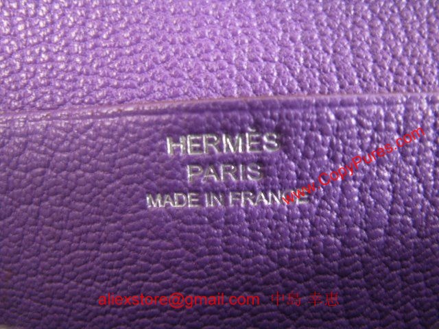 エルメス（HERMES）【新品】ベアン三つ折長財布シェーブル/パルム（金具：シルバー） 2104100792167